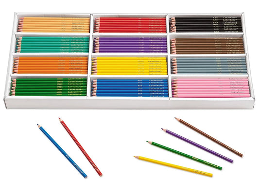 Best-Buy Colored Pencils - 12-Color Box - US 1194
