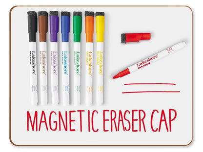Magnetic Write & Wipe Markers with Eraser Caps - US 2238
