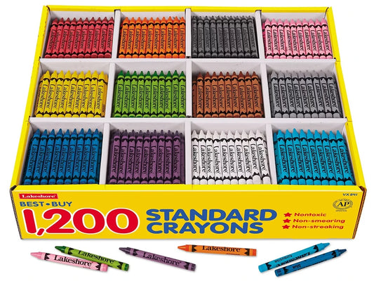 Best-Buy Standard Crayons - 12-Color Box - US 2480
