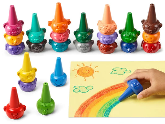 Animal Finger Crayons - US 3213