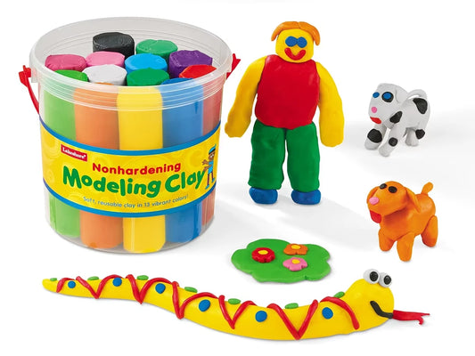 Nonhardening Modeling Clay Bucket - US 6679