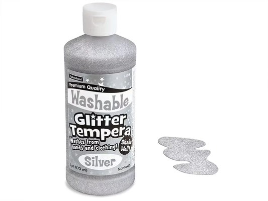 Washable Glitter Tempera Paint - Pint - US 5770