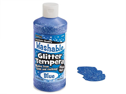 Washable Glitter Tempera Paint - Pint - US 5770