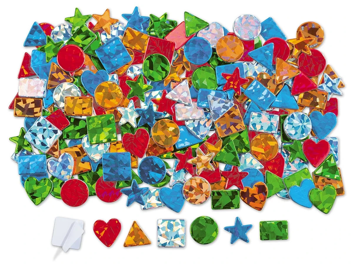 Peel & Stick Shimmer Shapes - US 9114