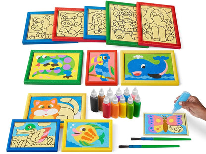 Peel and Stick Sand Art Kit - US 9688