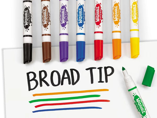 Best-Buy Washable Broad-Tip Markers - Student Pack - US 6742
