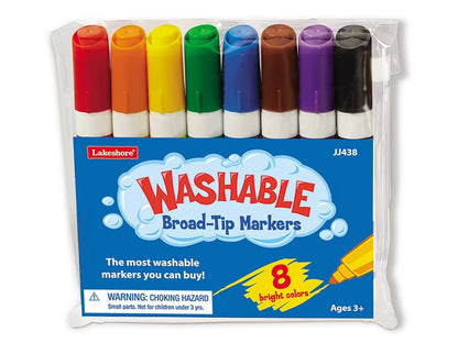 Best-Buy Washable Broad-Tip Markers - Student Pack - US 6742