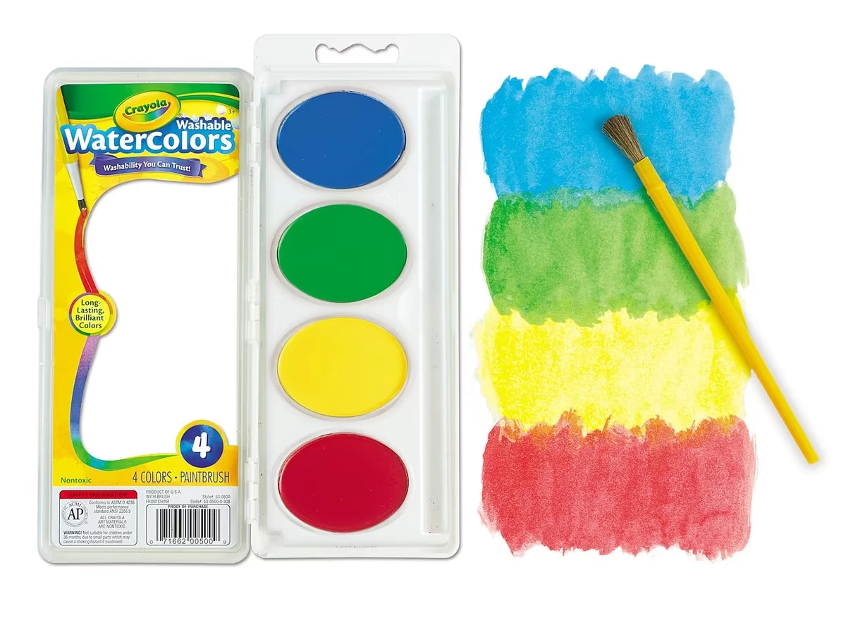 Jumbo Washable Watercolor Set - US 8475