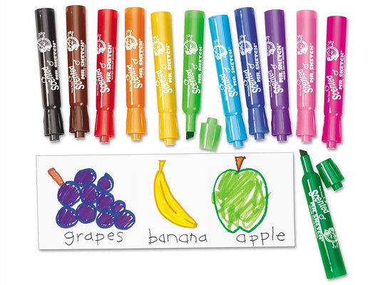Smelly Markers - Set of 12 - US 5098