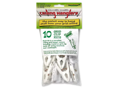Ceiling Grid Clips - Pack of 10 - US 7789