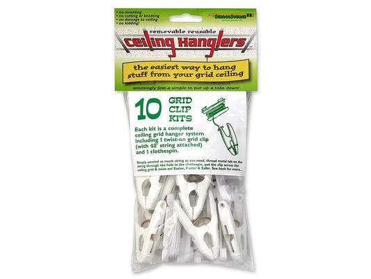 Ceiling Grid Clips - Pack of 10 - US 7789