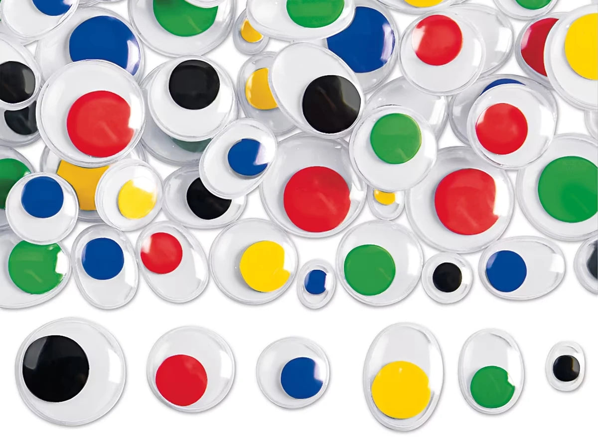 Colored Wiggly Eyes - US 6879