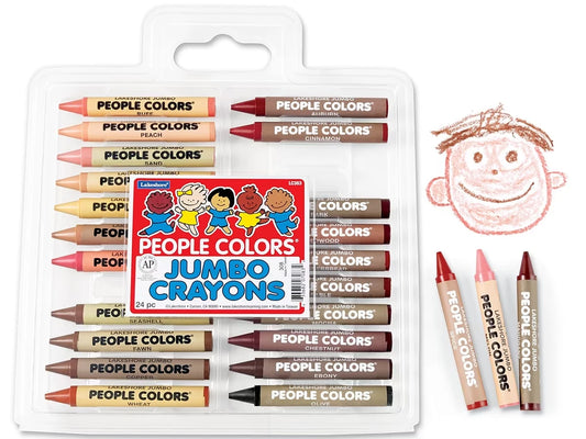 Jumbo People Colors® Crayon Pack - US 2055