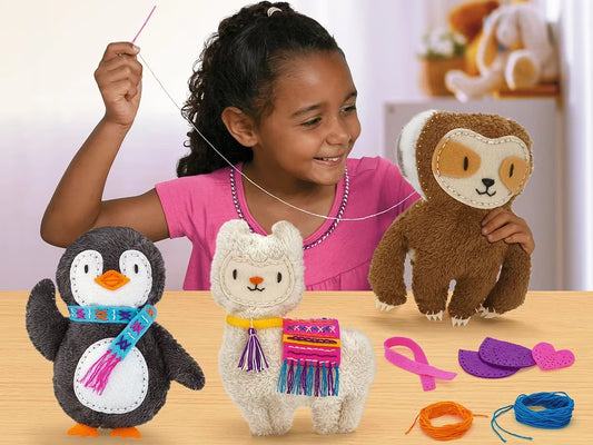 Sew Easy! Stuffed Animals - Complete Set - US 5095