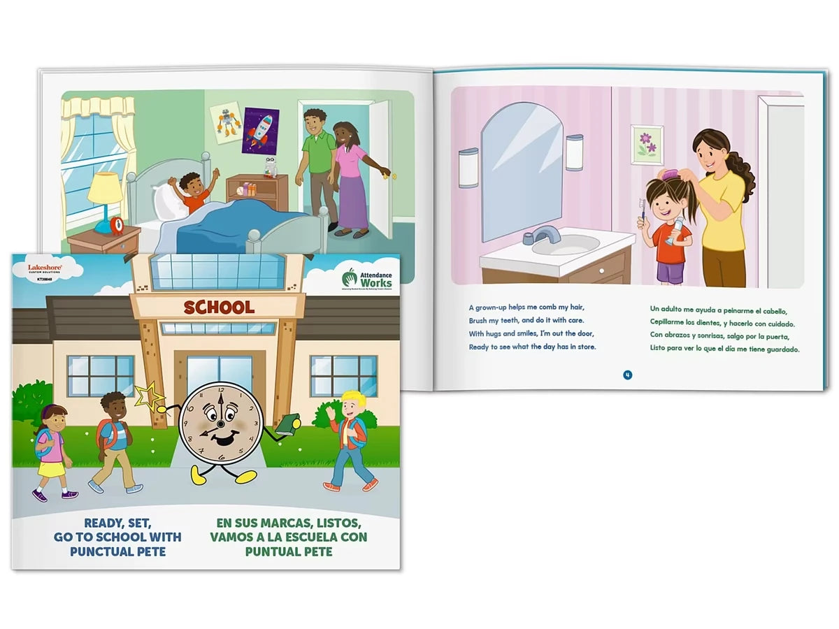 Ready, Set, Go to School with Punctual Pete - US 7809