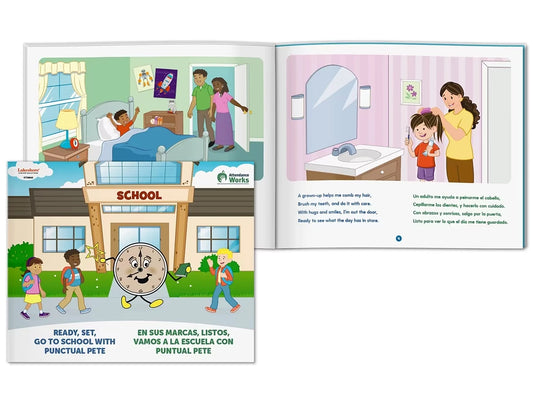 Ready, Set, Go to School with Punctual Pete - US 7809
