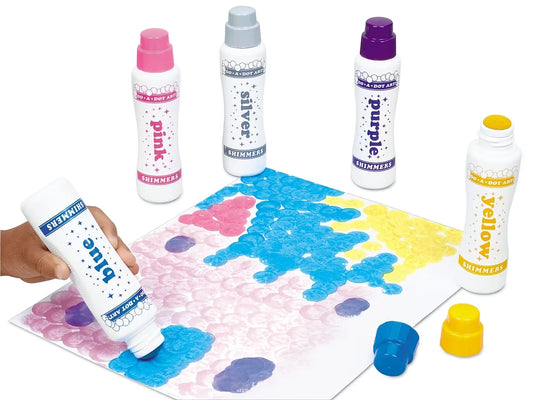 Shimmering Dot Art Painters - Set of 5 - US 4964