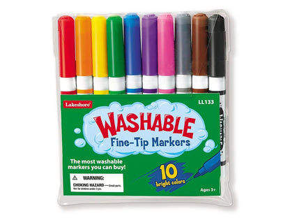 Best-Buy Washable Fine-Tip Markers - Student Pack - US 1305