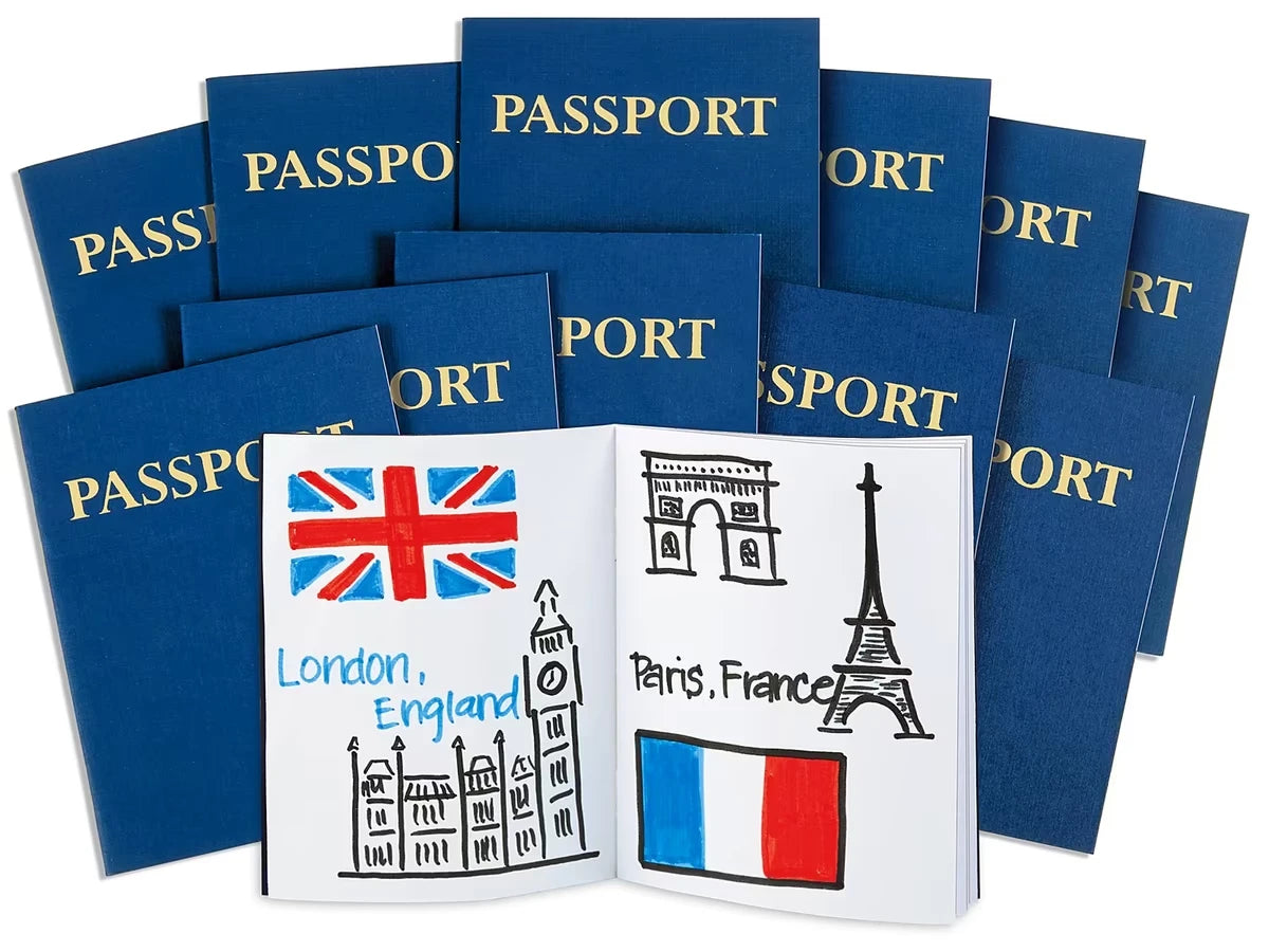 Design-Your-Own Passports - Set of 12 - US 1277