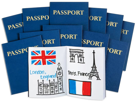Design-Your-Own Passports - Set of 12 - US 1277