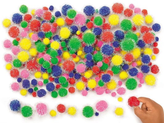 Glitter Pom-Poms - US 2285
