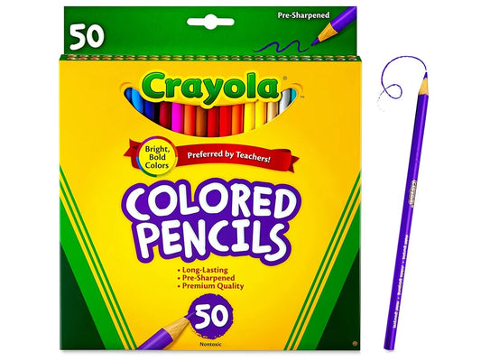 Crayola® Colored Pencils - Set of 50 - US 5922