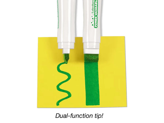 Jumbo Washable Markers - Set of 6 - US 9602