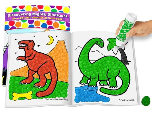 Do-A-Dot Art!® Discovering Mighty Dinosaurs Activity Book - US 7972