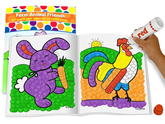 Do-A-Dot Art!® Farm Animal Friends Activity Book - US 5677