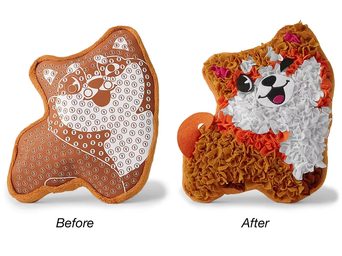 Cozy Creations! Puppy Craft Pillow - US 9573