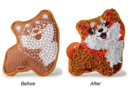 Cozy Creations! Puppy Craft Pillow - US 9573