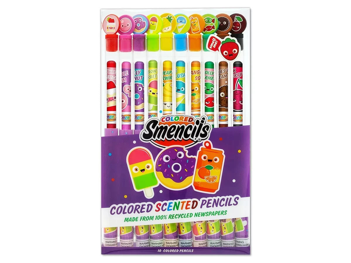 Sweet Treat Scented Colored Pencils - Set of 10 - US 1553