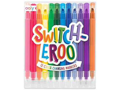 Switch-Eroo Color-Changing Markers - Set of 12 - US 1214