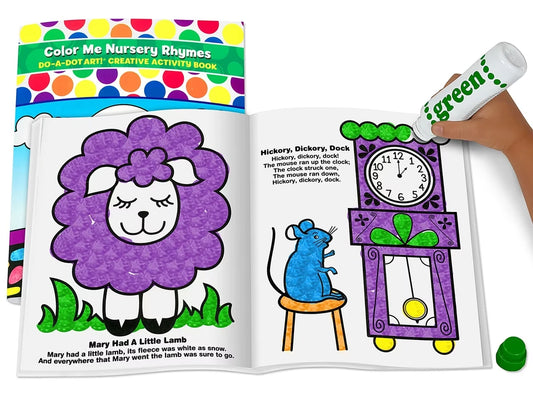 Do-A-Dot Art!® Color Me Nursery Rhymes Activity Book - US 4514