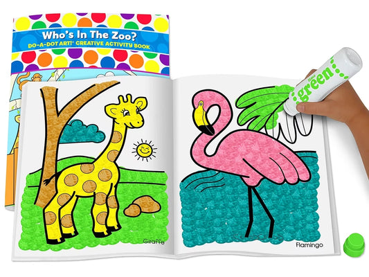 Do-A-Dot Art!® Who’s in the Zoo? Activity Book - US 6503