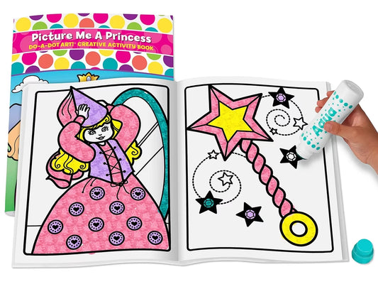Do-A-Dot Art!® Picture Me a Princess Activity Book - US 9712