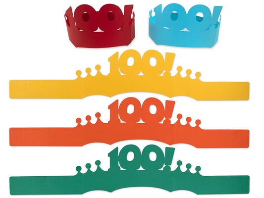 Design-Your-Own 100th Day of School Crowns - US 2226