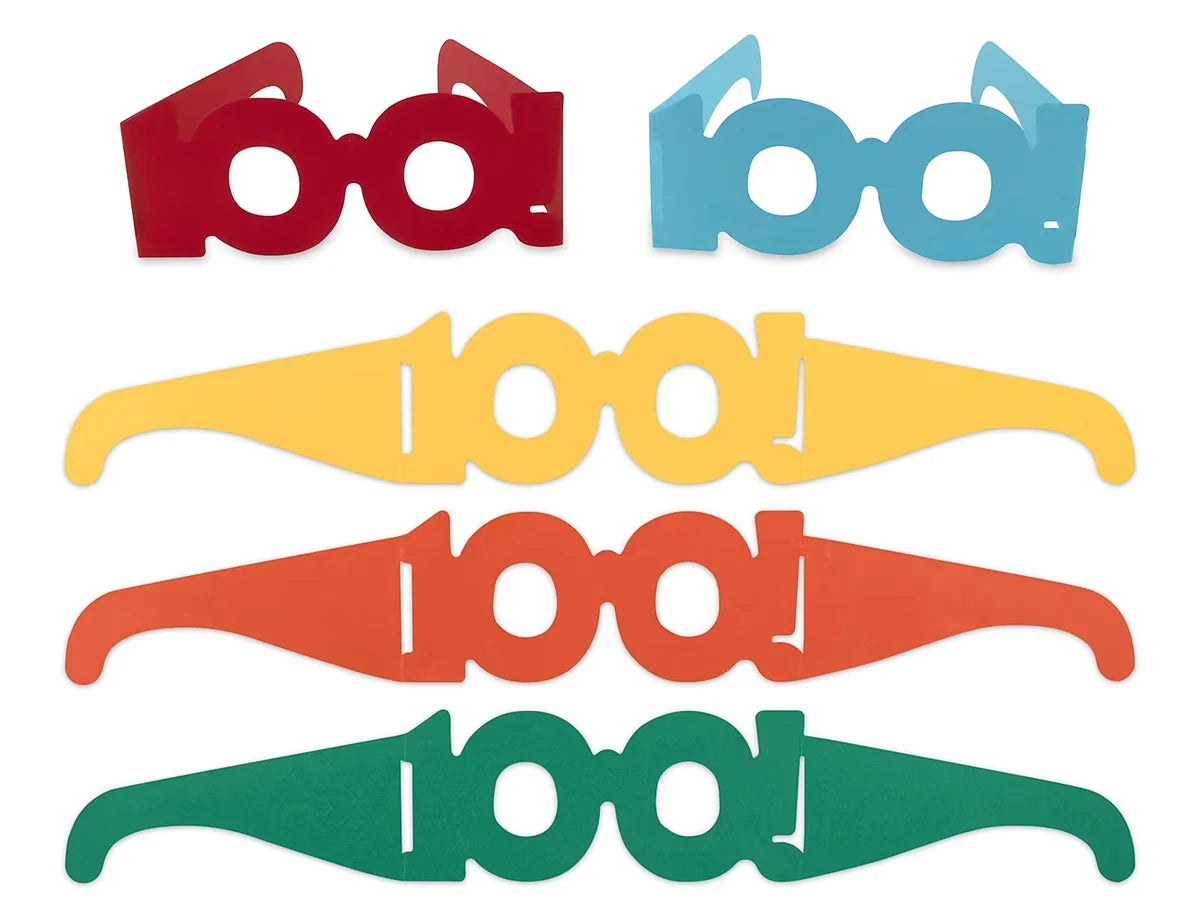 Design-Your-Own 100th Day of School Glasses - US 6650