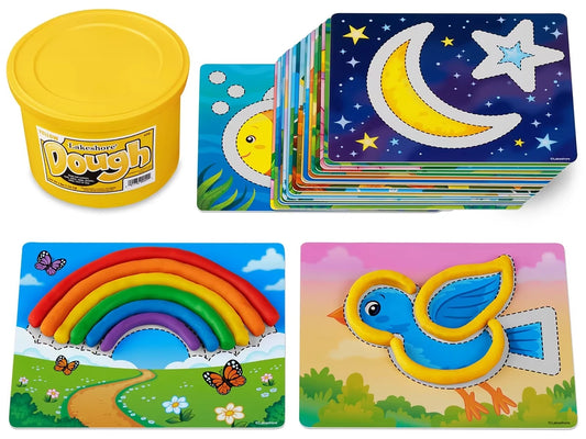 Complete-The-Scene Dough Mats - Our Natural World - US 7627