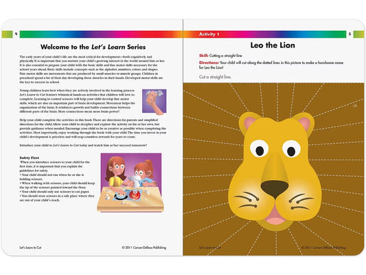 Spectrum® Let’s Learn to Cut Workbook - US 6792