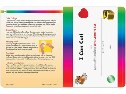 Spectrum® Let’s Learn to Cut Workbook - US 6792