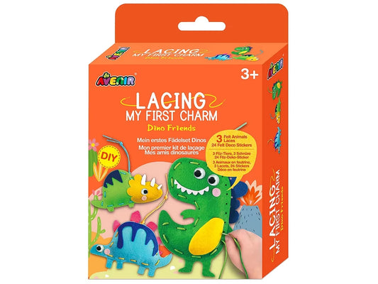 My First Lacing Charms - Dino Friends - US 5822