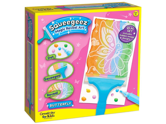 Squeegeez™ Magic Reveal Art - Butterfly - US 2782