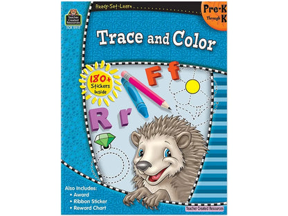 Trace & Color Activity Book - US 8091