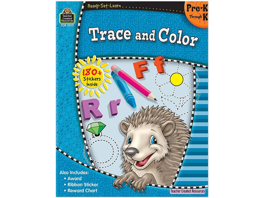 Trace & Color Activity Book - US 8091