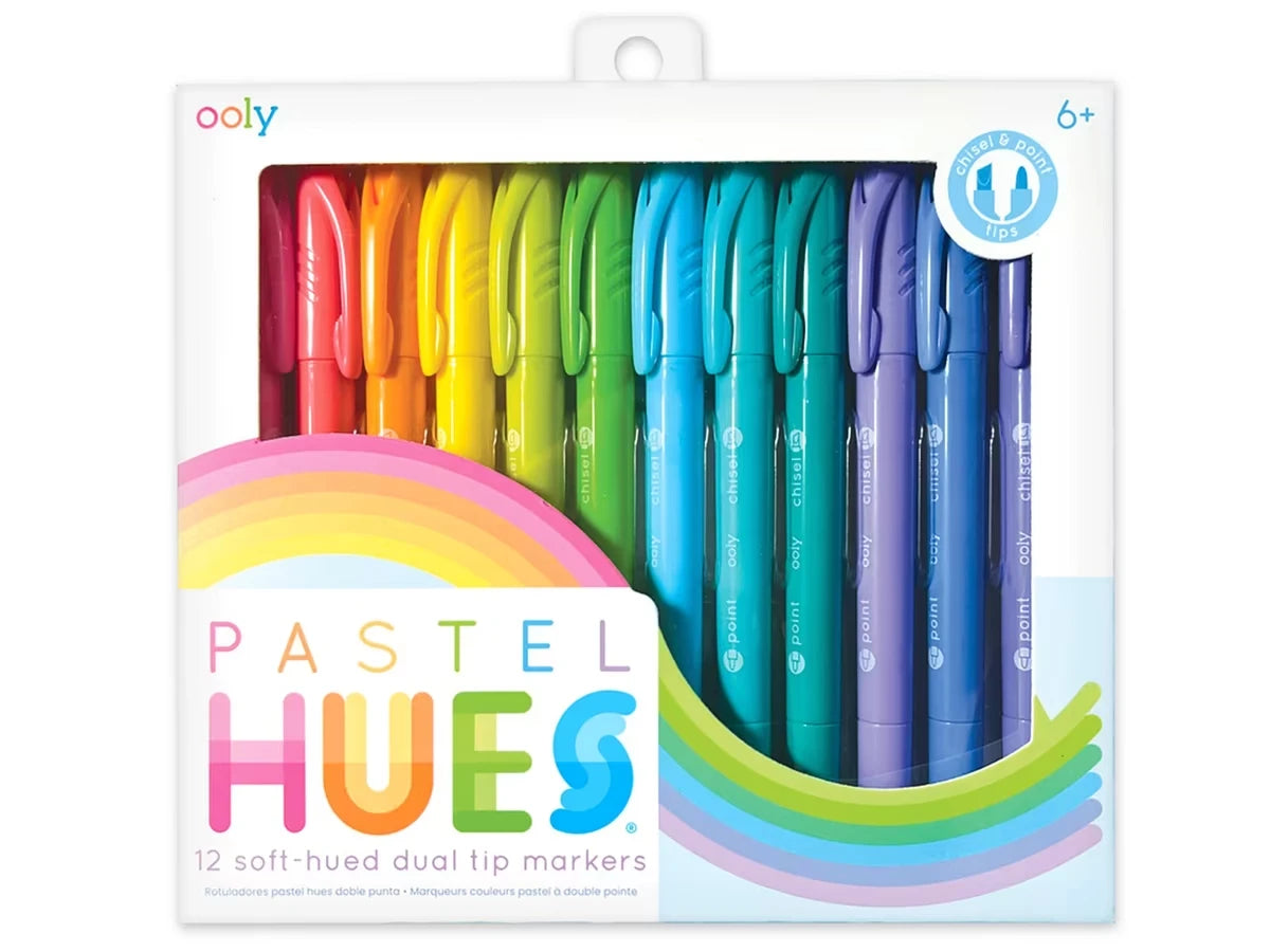 Pastel Dual-Tip Markers - Set of 12 - US 9550