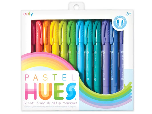 Pastel Dual-Tip Markers - Set of 12 - US 9550