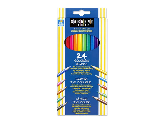 Colored Pencils - Set of 24 - US 4792