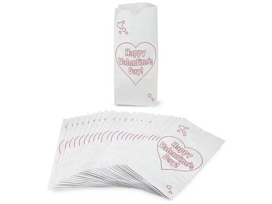 Design-Your-Own Valentine’s Day Bags - Set of 25 - US 7449