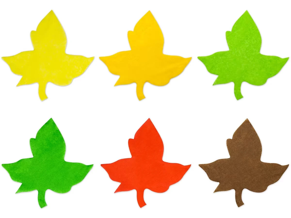 Leaf-Shaped Tissue Paper Accents - US 7724